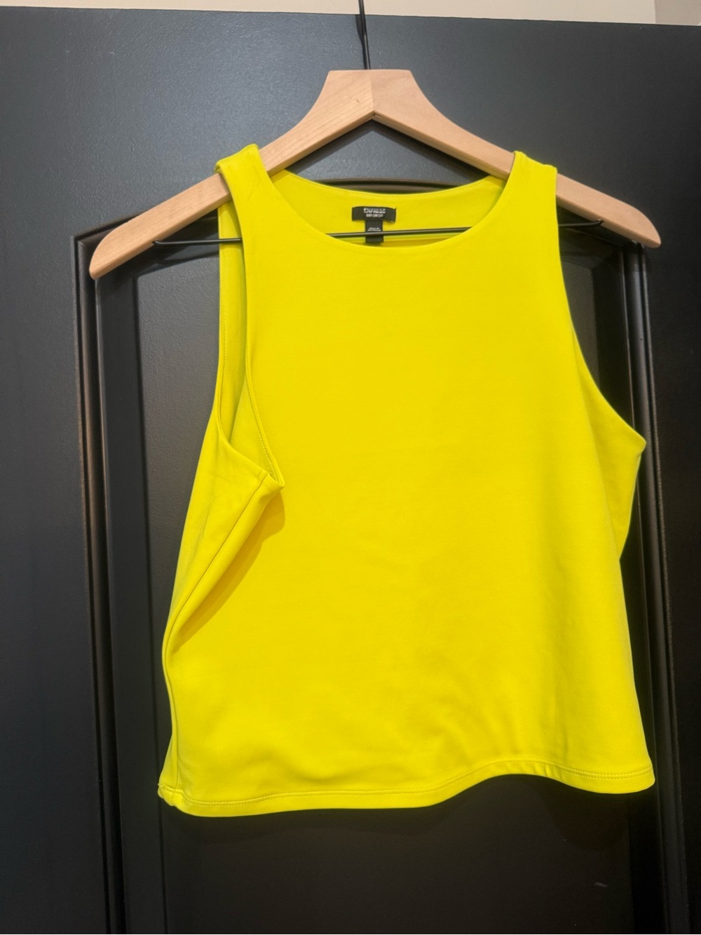 Express Bright Yellow Tank Top